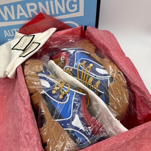 GUCCI x SEGA Men’s Flashtrek Sneakers Authentic 9.5 - Picture 11 of 16